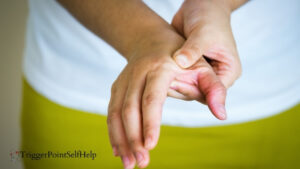 representation of hand pain from brachialis muscle trigger points